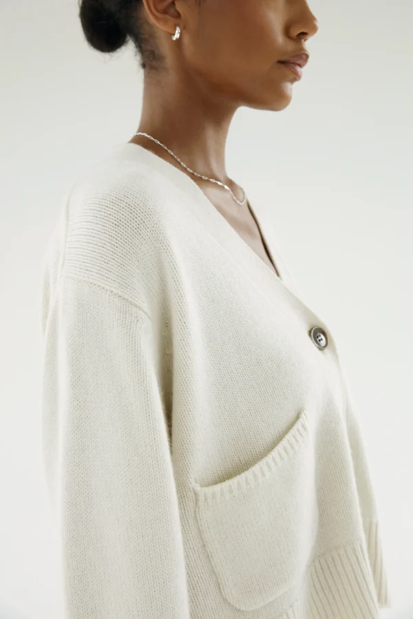 Almada Label - Beja Cardigan Cream