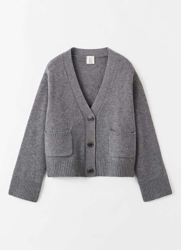 Almada Label - Beja Cardigan Grey