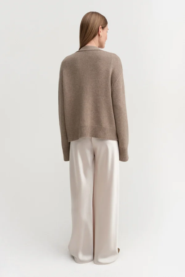 Almada Label - Beja Cardigan Nougat