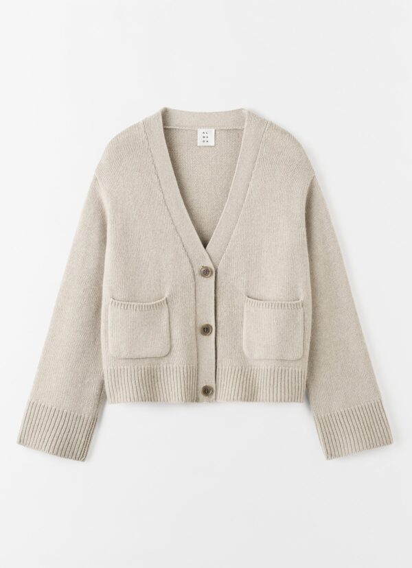 Almada Label - Beja Cardigan Taupe