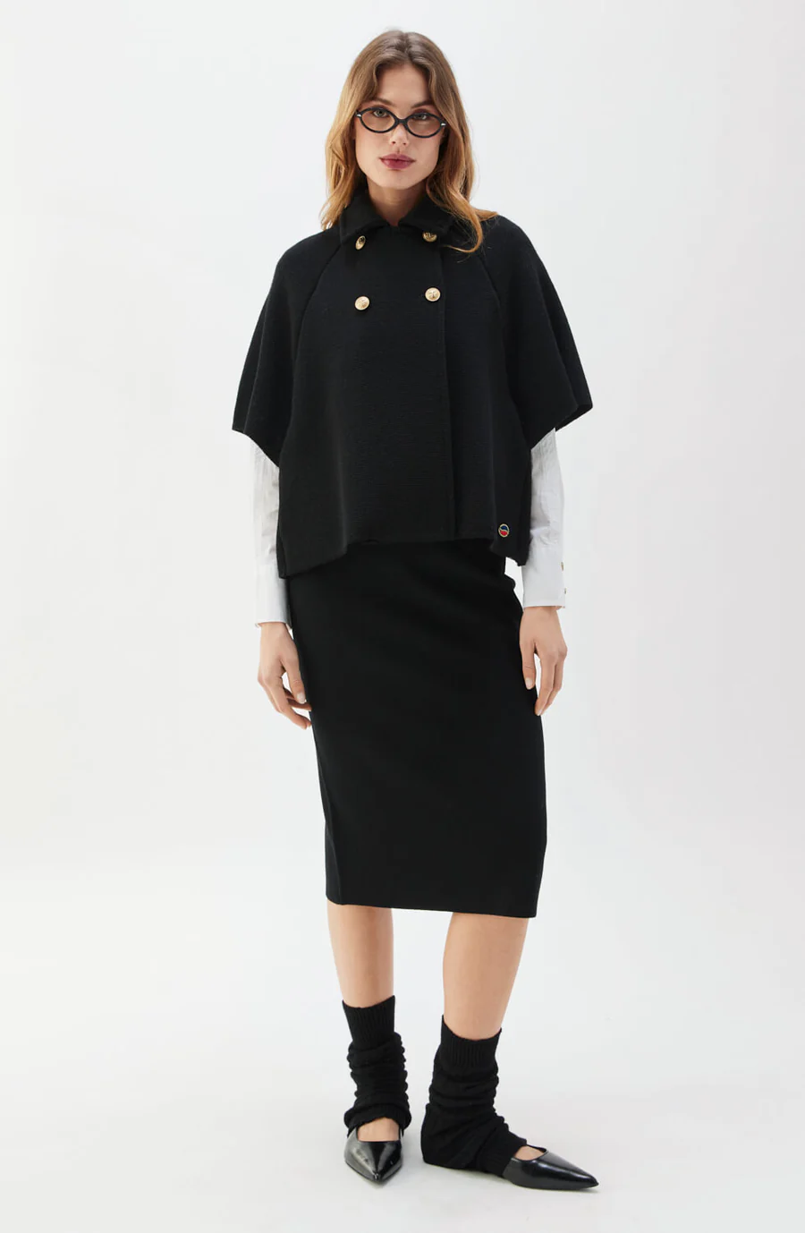 Busnel - Gertrude Cape Black