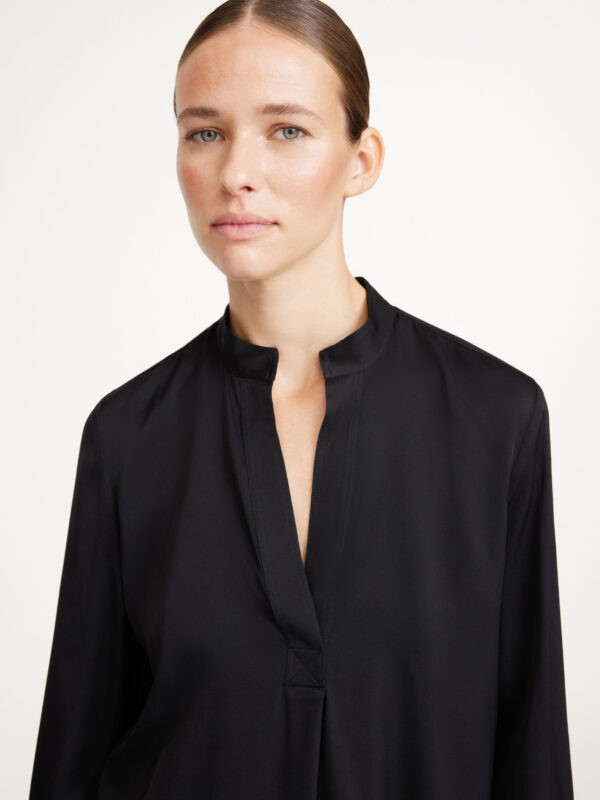 By Malene Birger - Mabillon Silk Shirt Black