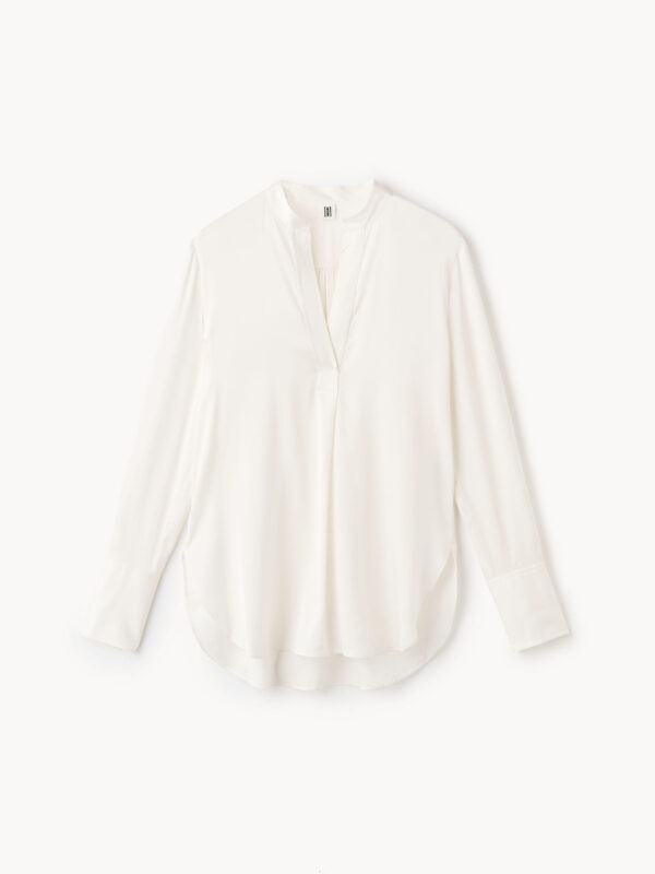 By Malene Birger - Mabillon Silk Shirt Soft White