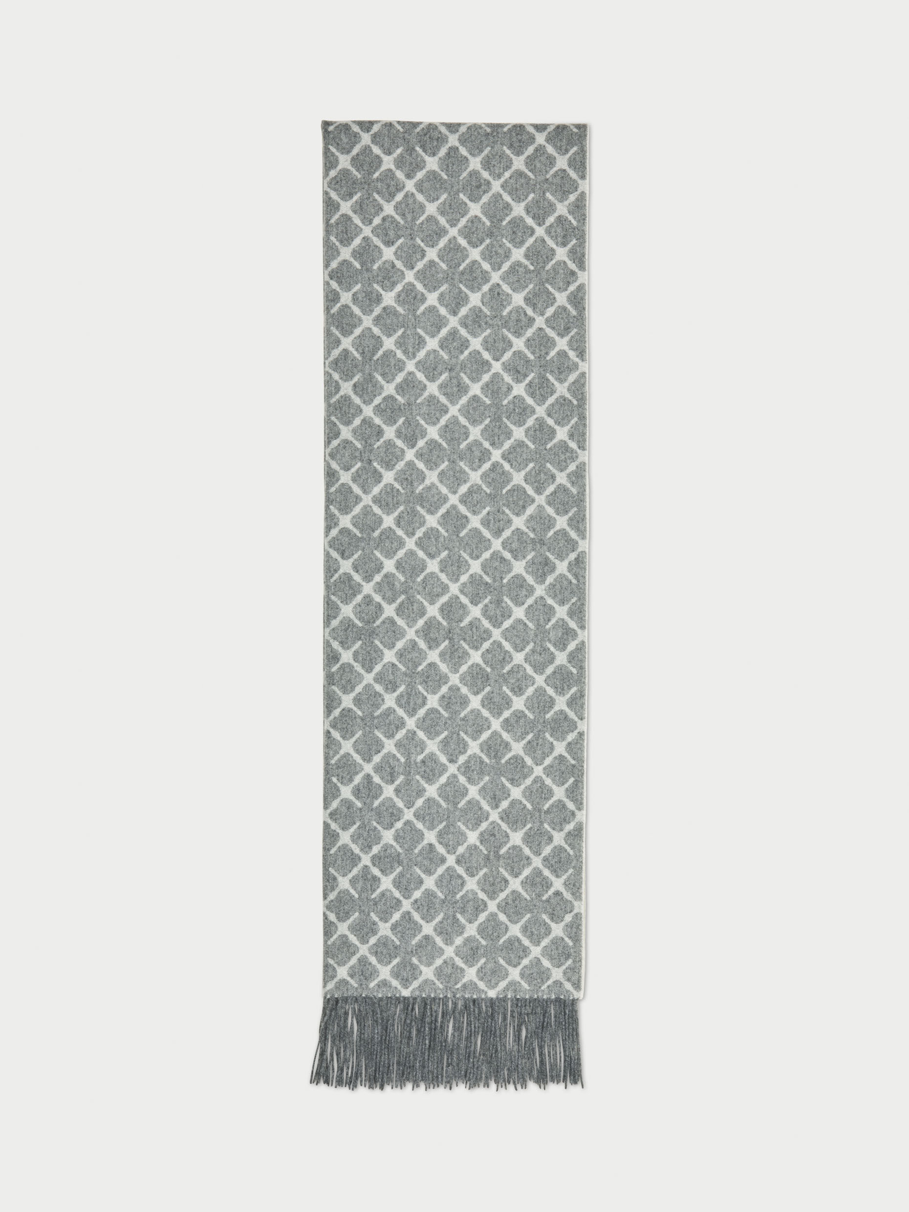 By Malene Birger - Ortega Cashmere-Blend Scarf Grey Melange