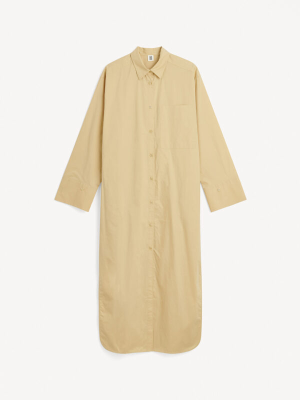 By Malene Birger - Perros Organic Cotton Dress Dark Sand