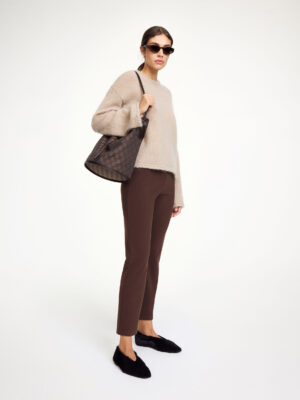 By Malene Birger - Vilea Cropped Trousers Coffee Brown