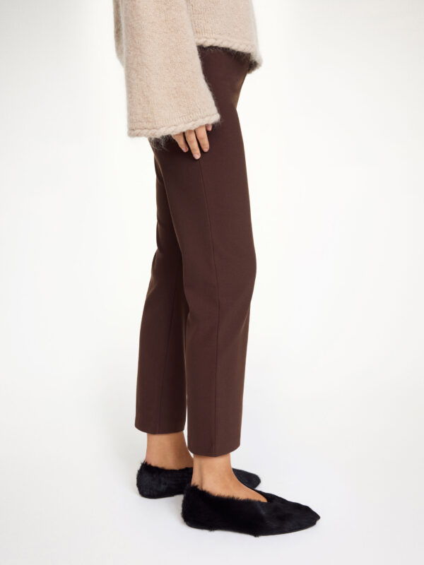 By Malene Birger - Vilea Cropped Trousers Coffee Brown