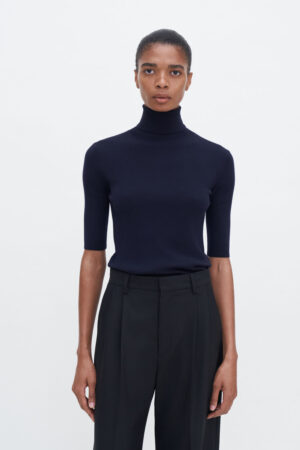 Filippa K - Merino Elbow Sleeve Navy