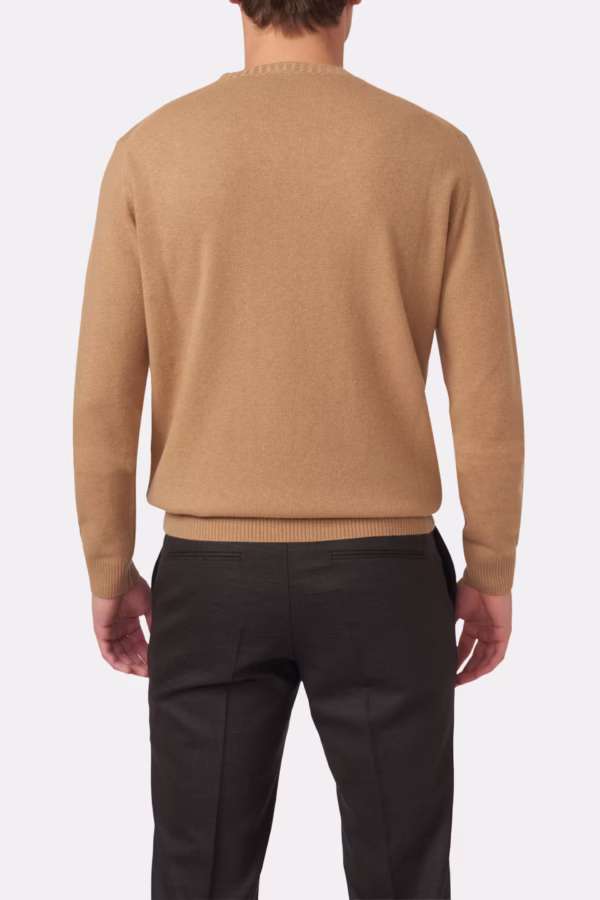 Oscar Jacobson - Valter Roundneck Nougat Beige