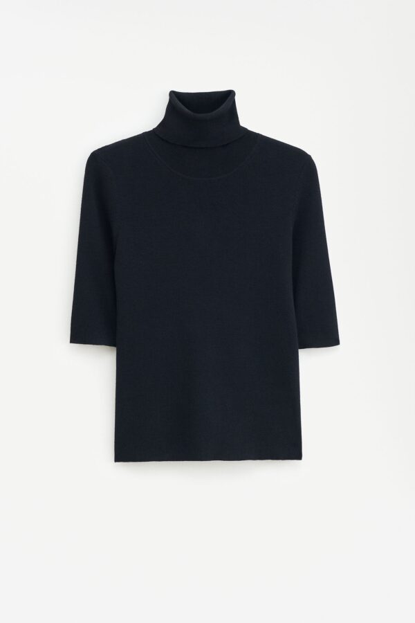 Filippa K - Merino Elbow Sleeve Top - Image 3