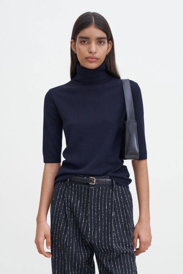 Filippa K - Merino Elbow Sleeve Top - Image 4