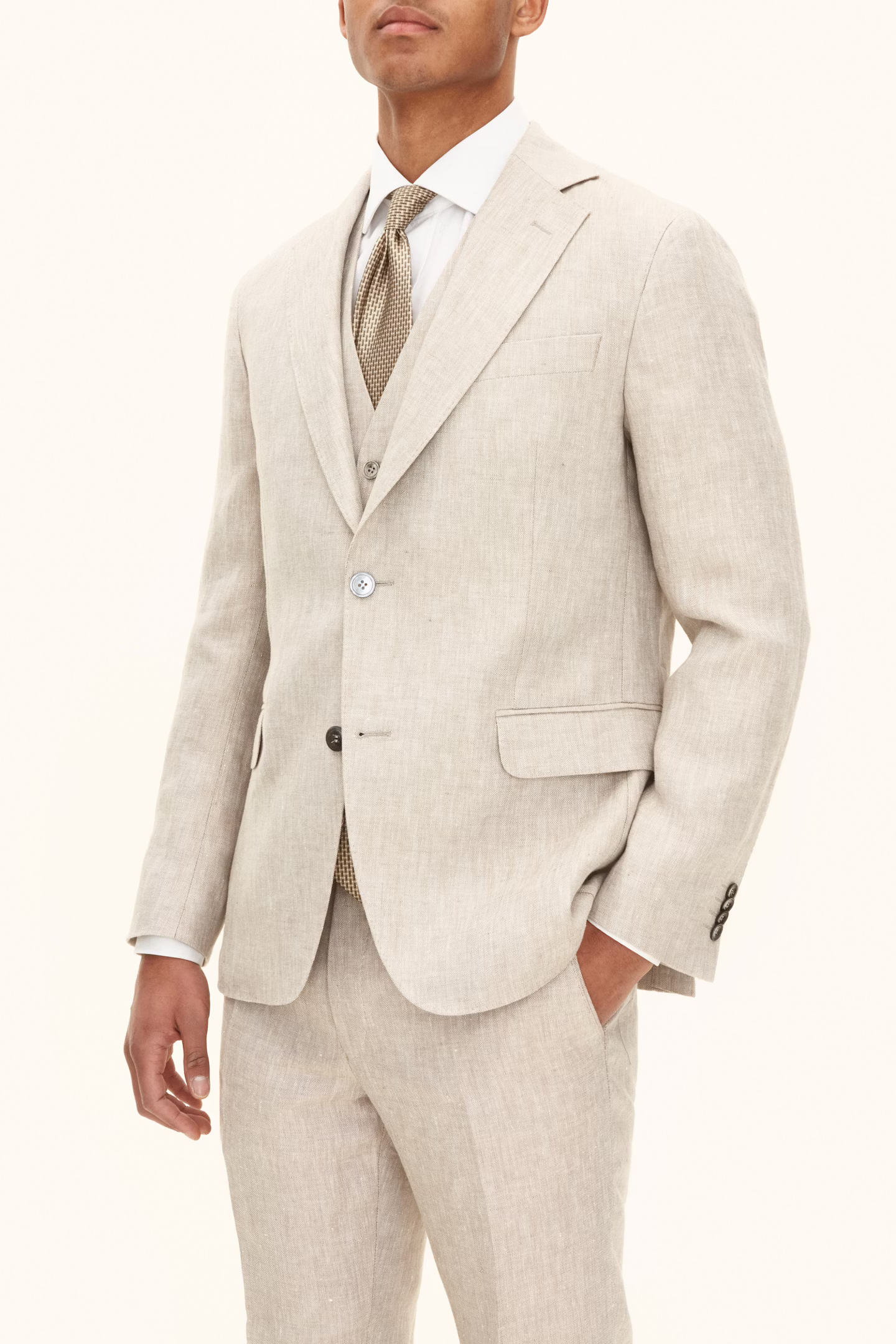 Oscar Jacobson - Ferry Linen Blazer