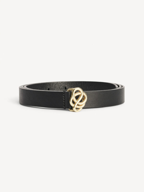 By Malene Birger - Ouma Leather Belt Black