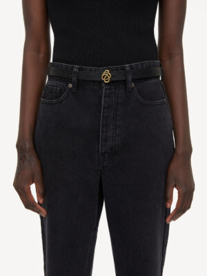 By Malene Birger - Ouma Leather Belt Black
