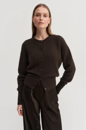 Almada Label - Coco Cardigan Chocolate