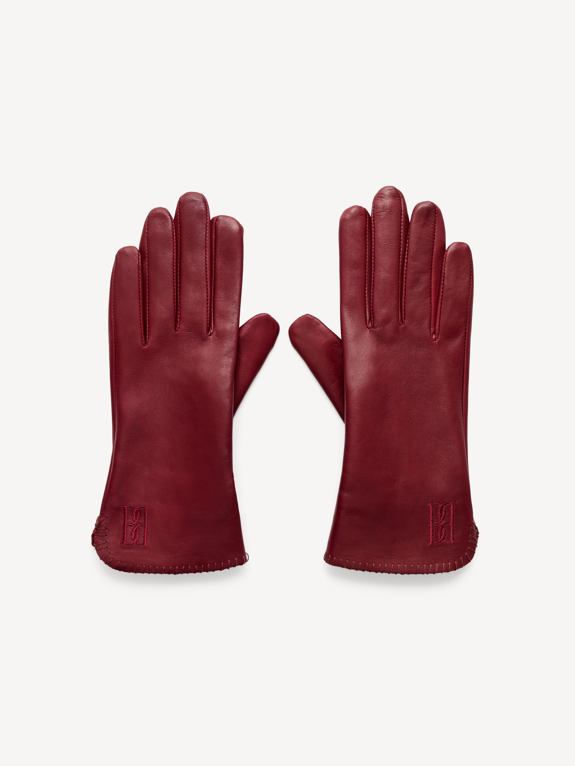 By Malene Birger - Ginny Leather Gloves Cabernet