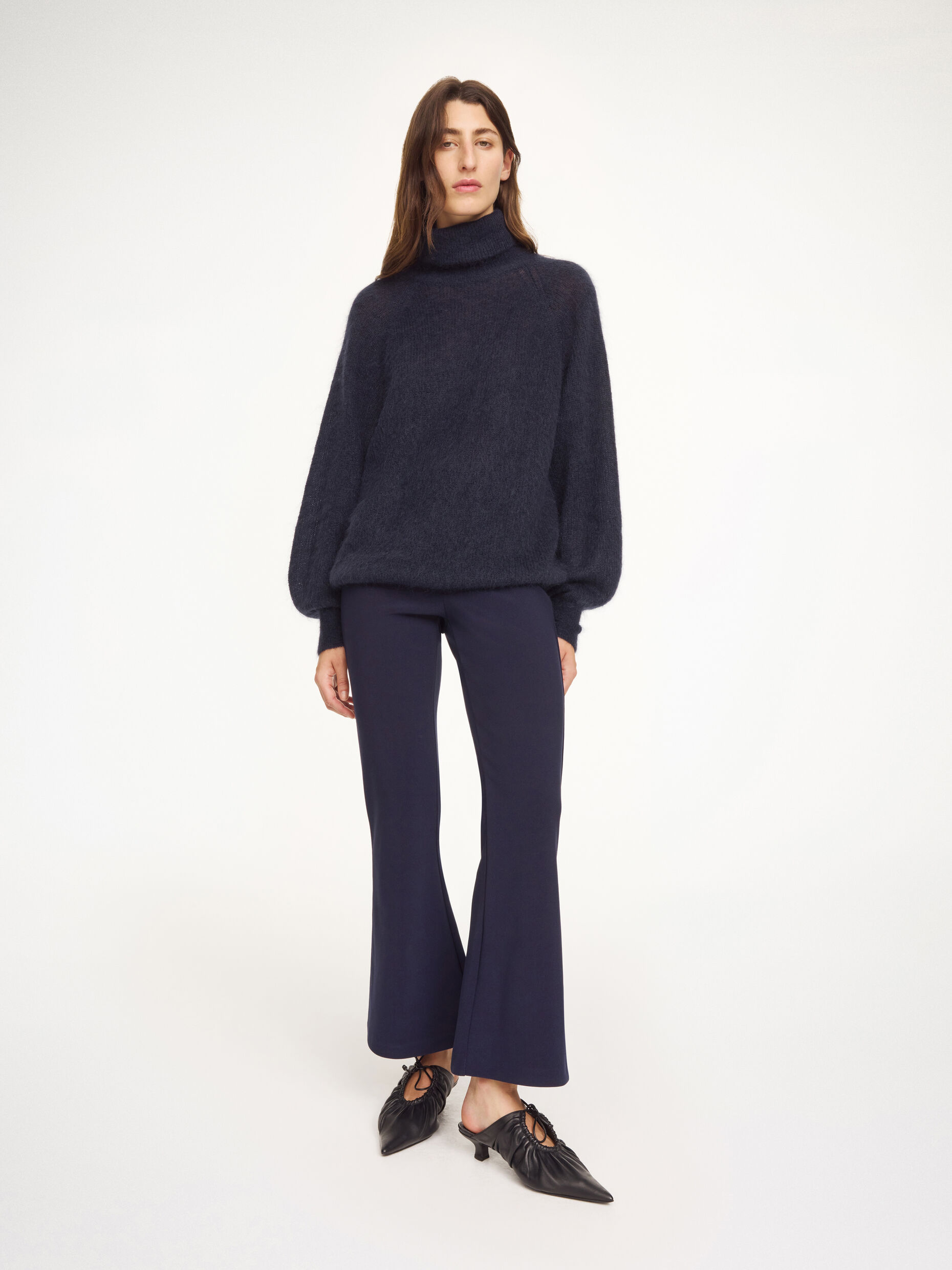 By Malene Birger - Vilanna High-Waist trousers Night Sky