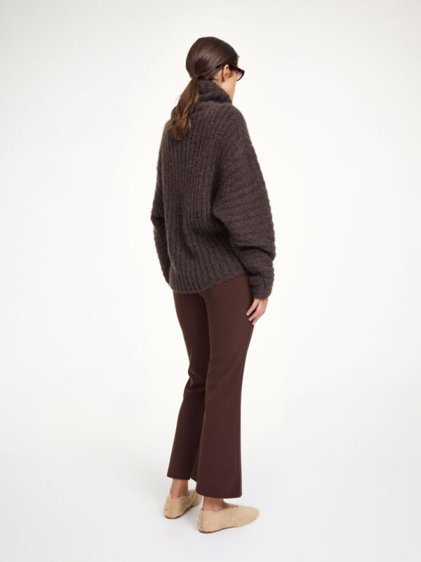 By Malene Birger - Vilanna High-waist Trousers Coffee Brown