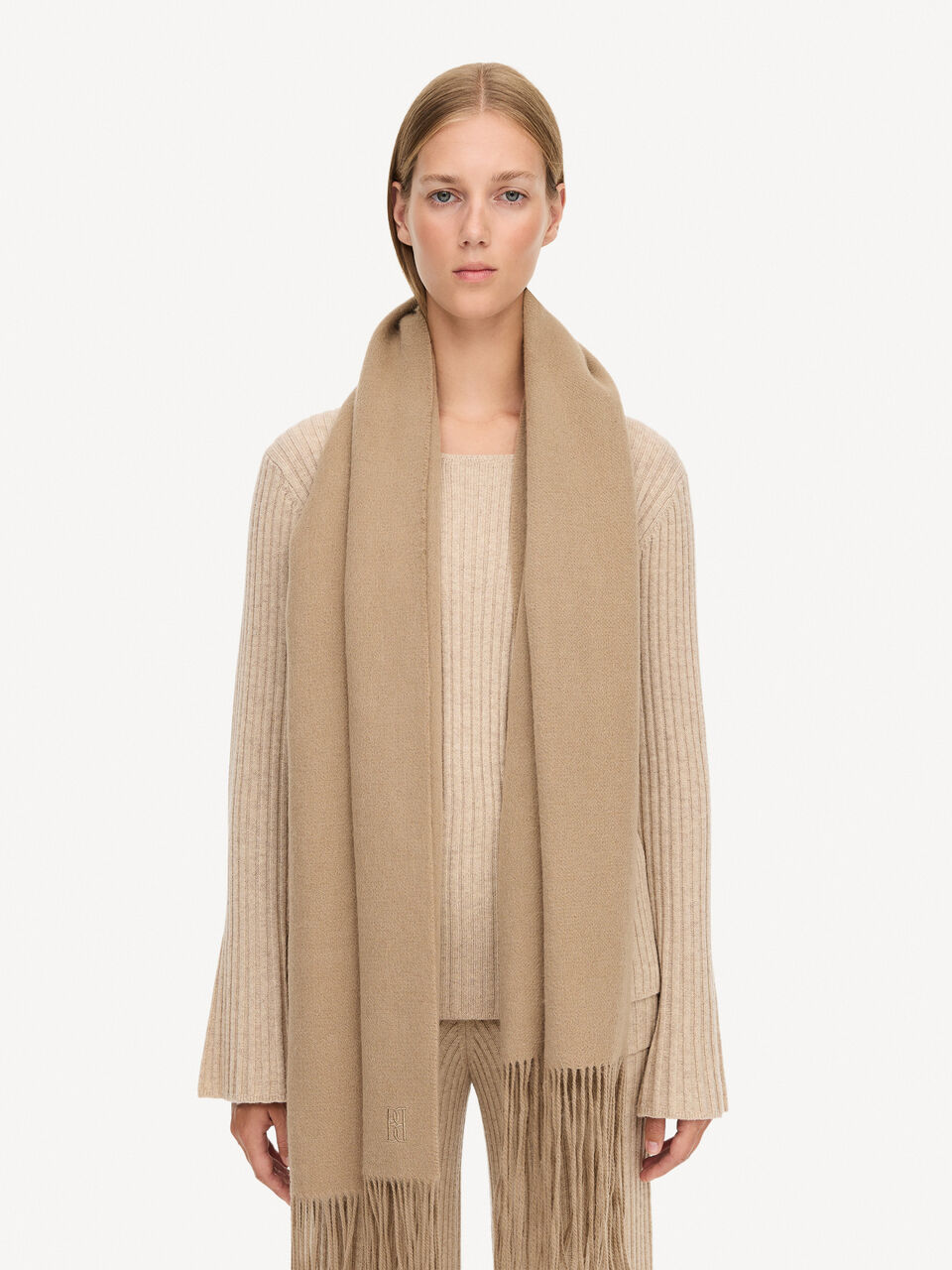 By Malene Birger Fringes Scarf