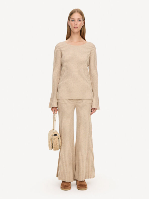 By Malene Birger - Cyrema Ribbed Wool Sweater - Image 2