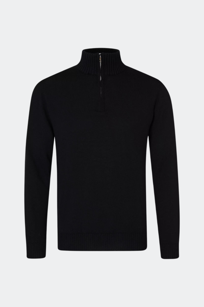 Oscar Jacobson - Pierre Half Zip Sweater