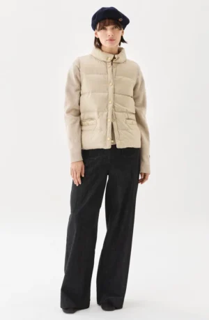 Busnel - Amy Down Vest Light Beige