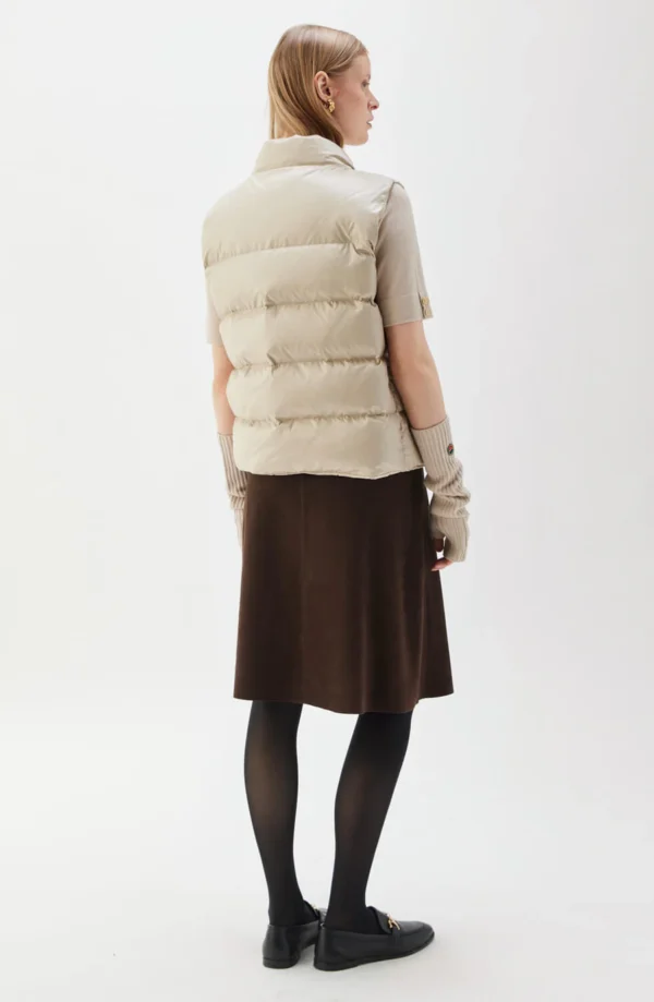 Busnel - Amy Down Vest Light Beige