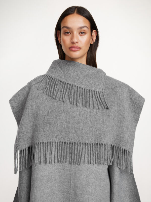 By Malene Birger - Turtla Wool Fringe Bib