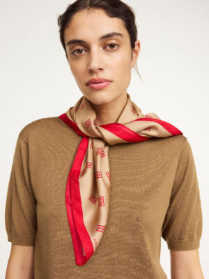 By Malene Birger - Monnas Silk Scarf Tannin