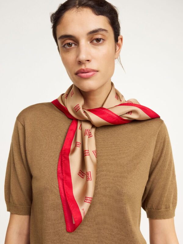 By Malene Birger - Monnas Silk Scarf Tannin