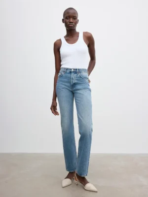 Dagmar - Straight Leg Denim Light Blue