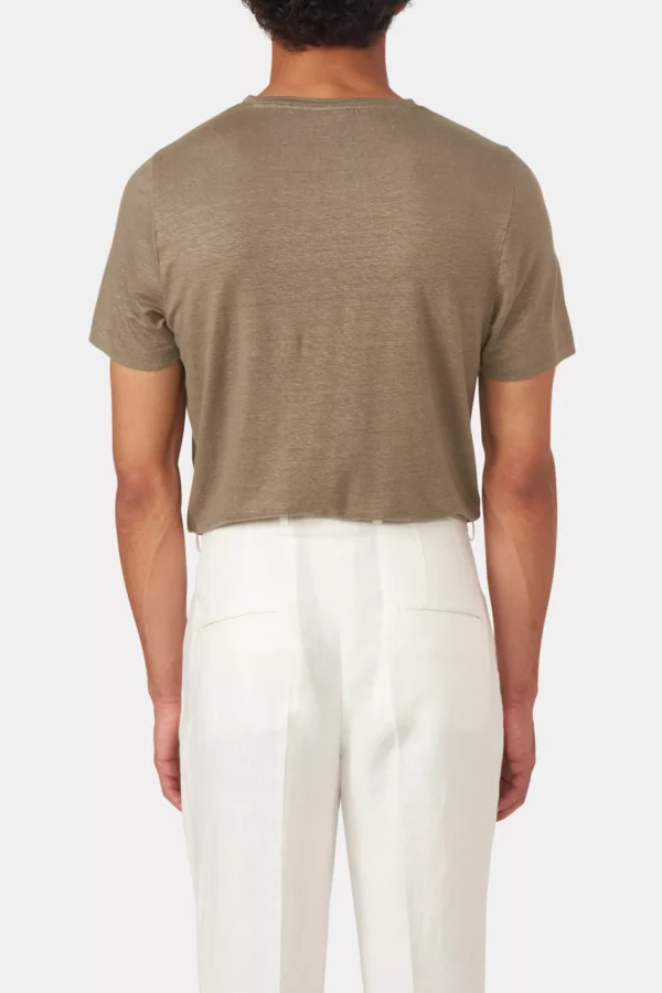 Oscar Jacobson - Kyran Linen T-Shirt
