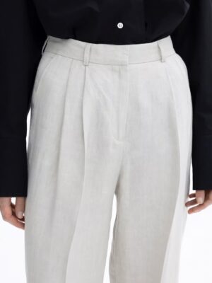 House of Dagmar - Wide Suit Linen Trousers