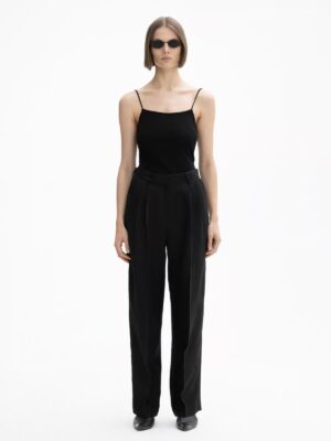 House of Dagmar - Wide Suit Linen Trousers