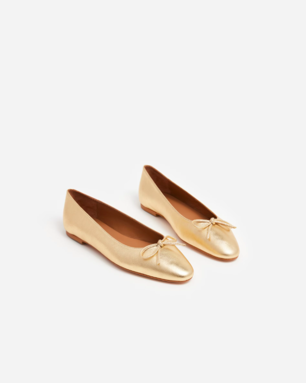 Flattered - Bodil Leather Gold