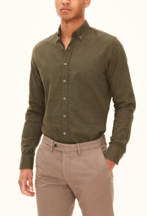 Oscar Jacobson - Slim Fit Button Down Shirt