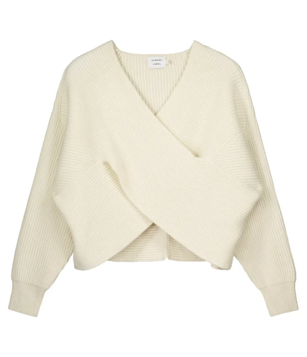 Almada Label - Gia Cross Wrap Sweater