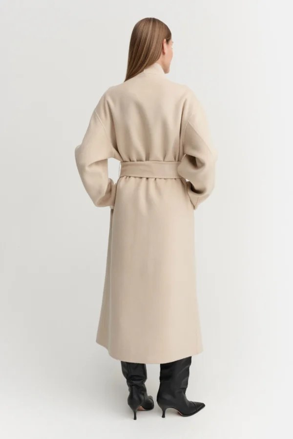 Almada Label - Mara Double Coat Sand