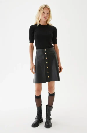 Busnel - Alianne Leather Skirt