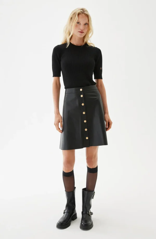 Busnel - Alianne Leather Skirt