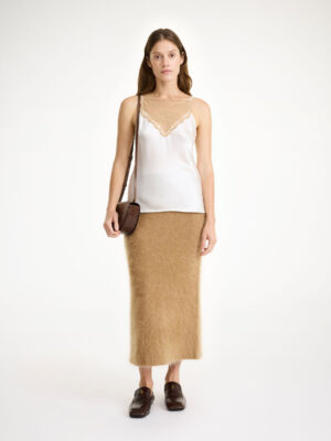 By Malene Birger - Estille Midi Skirt Tobacco Brown