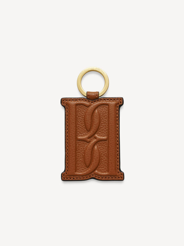 By Malene Birger - Monno Leather Keychain Tannin