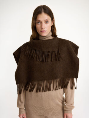 By Malene Birger - Turtla Wool Fringe Bib