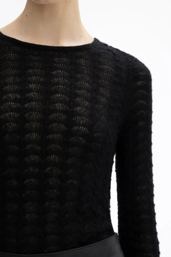 House of Dagmar - Wool Lace Top