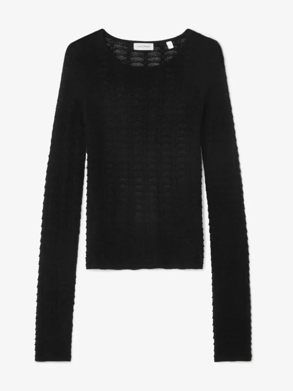 House of Dagmar - Wool Lace Top