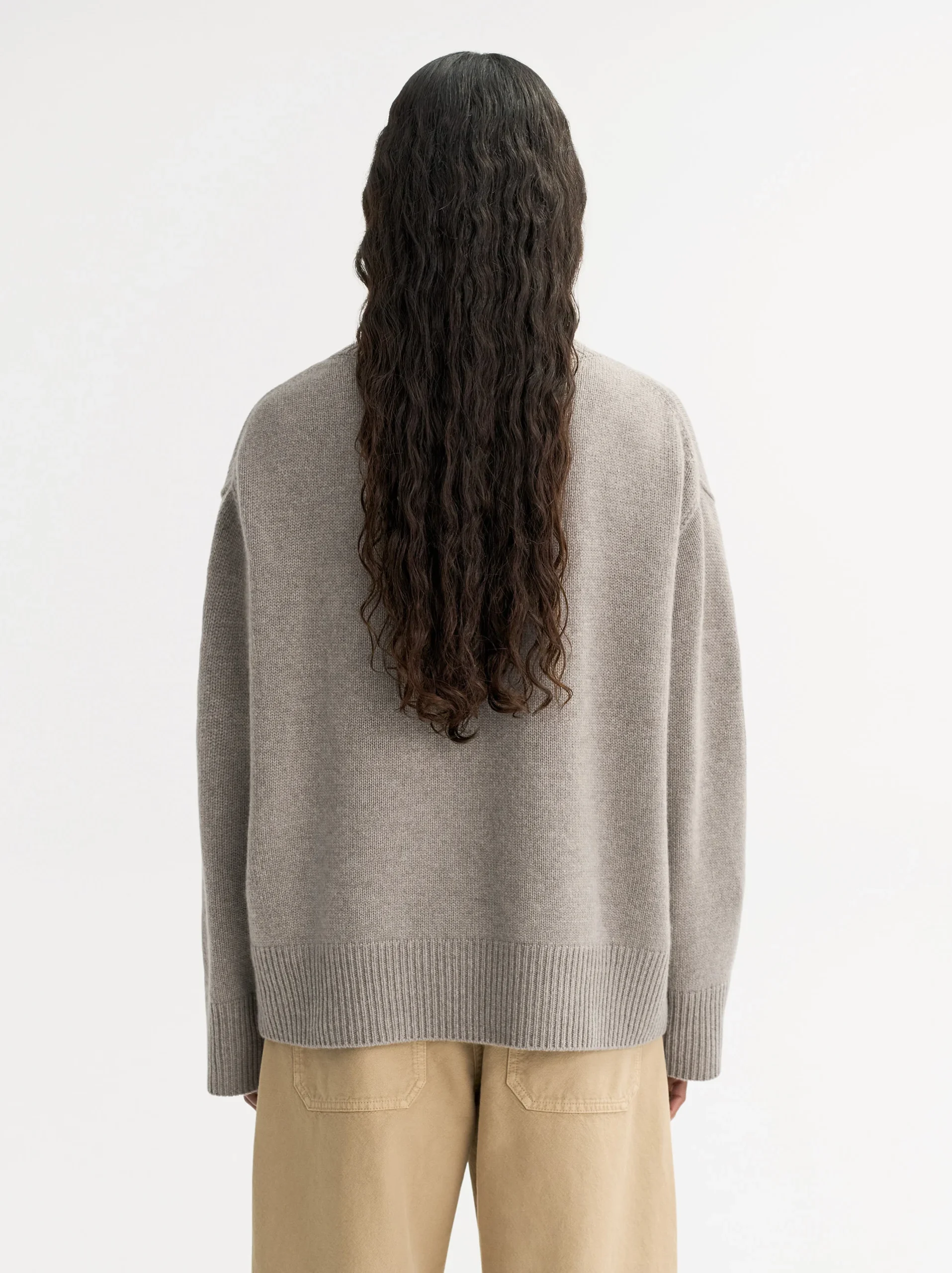 Soft Goat - Boyfriend Turtleneck Greige