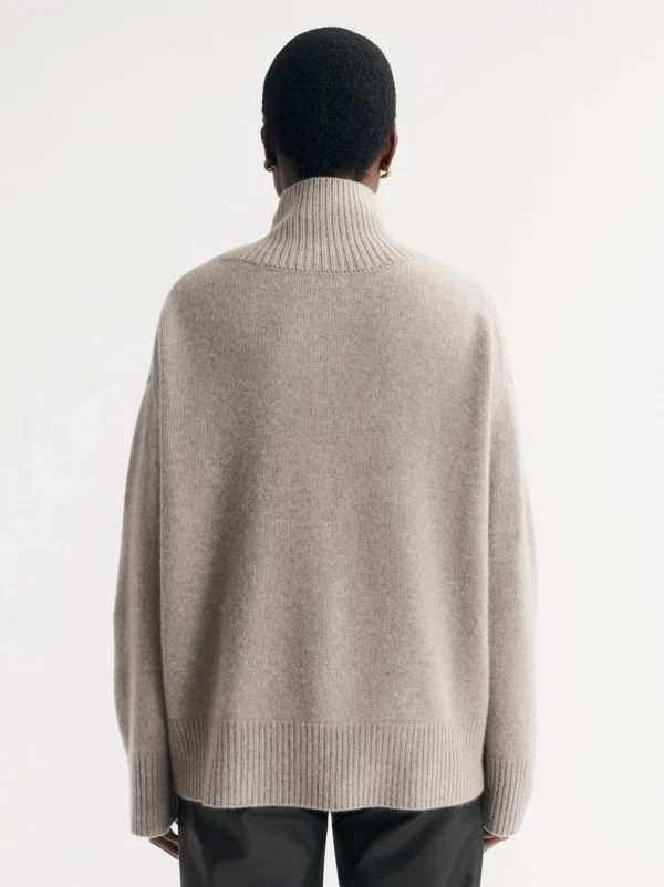 Soft Goat - Boyfriend Turtleneck Greige