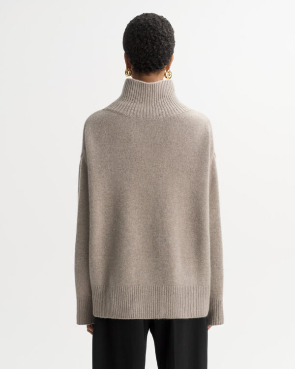 Soft Goat - Boyfriend Turtleneck Greige