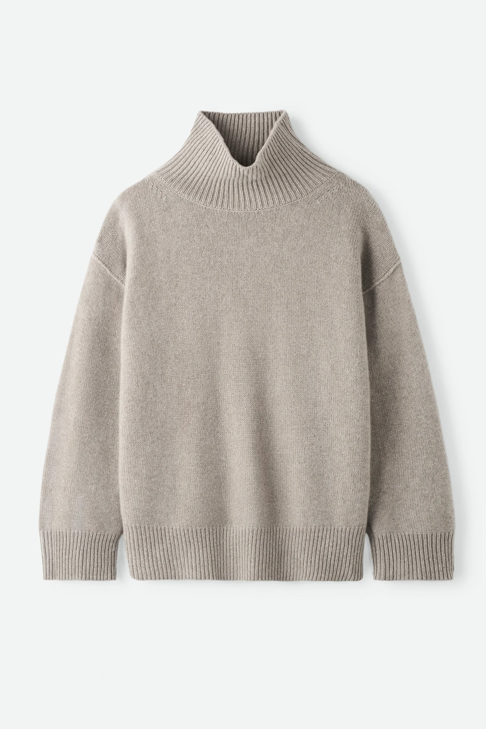 Soft Goat - Boyfriend Turtleneck Greige