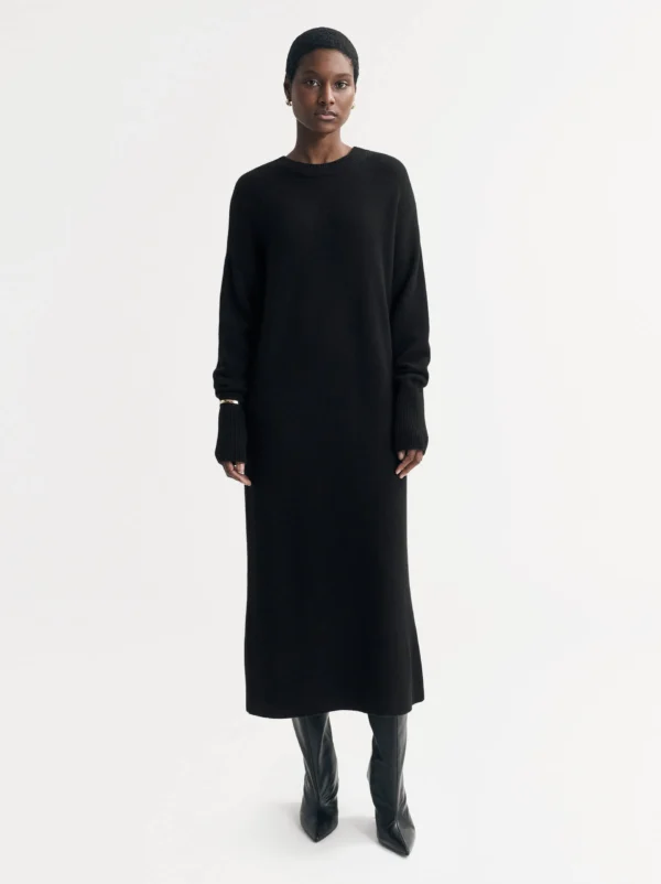 Soft Goat - Oversize Dresss Black